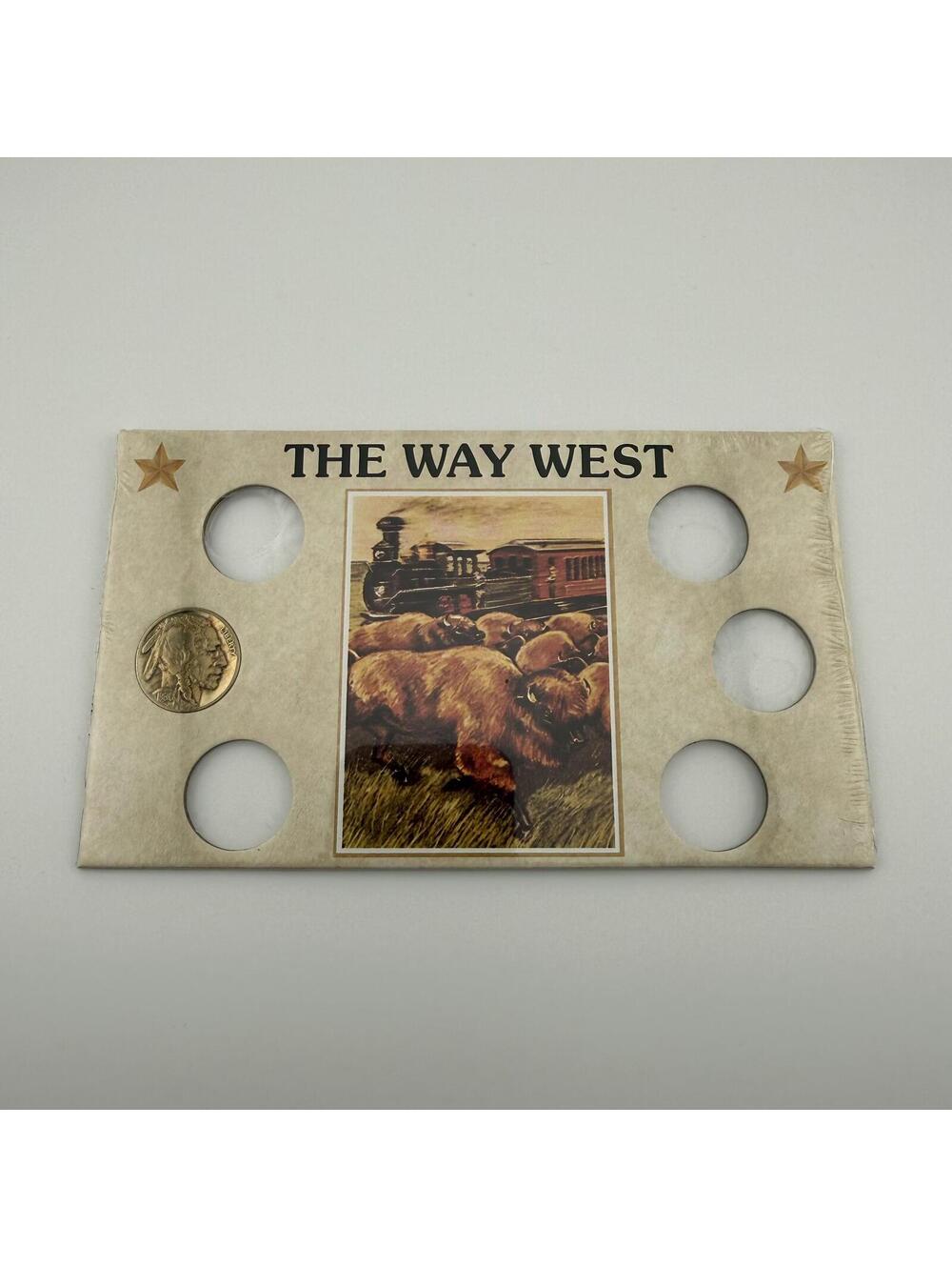 The Way West Buffalo Nickel-1936 (Factory Sealed)